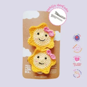 Hebillas diseños Variados 1 - Taller del nudo - amigurumis crochet, tejido a mano