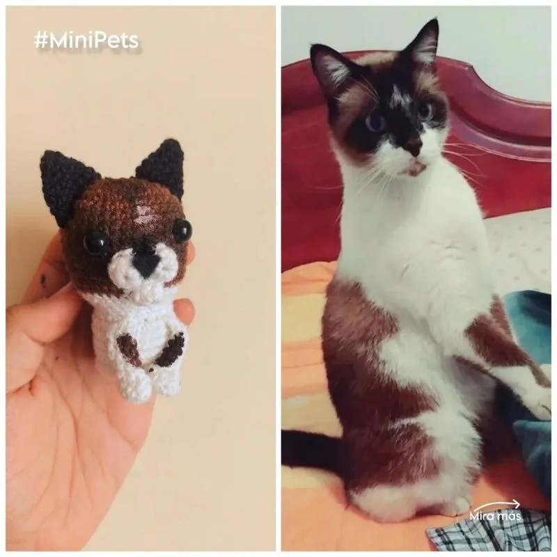 Llaveros personalizados de tu mascota 5 - Taller del Nudo - Amigurumis - Tejido a mano