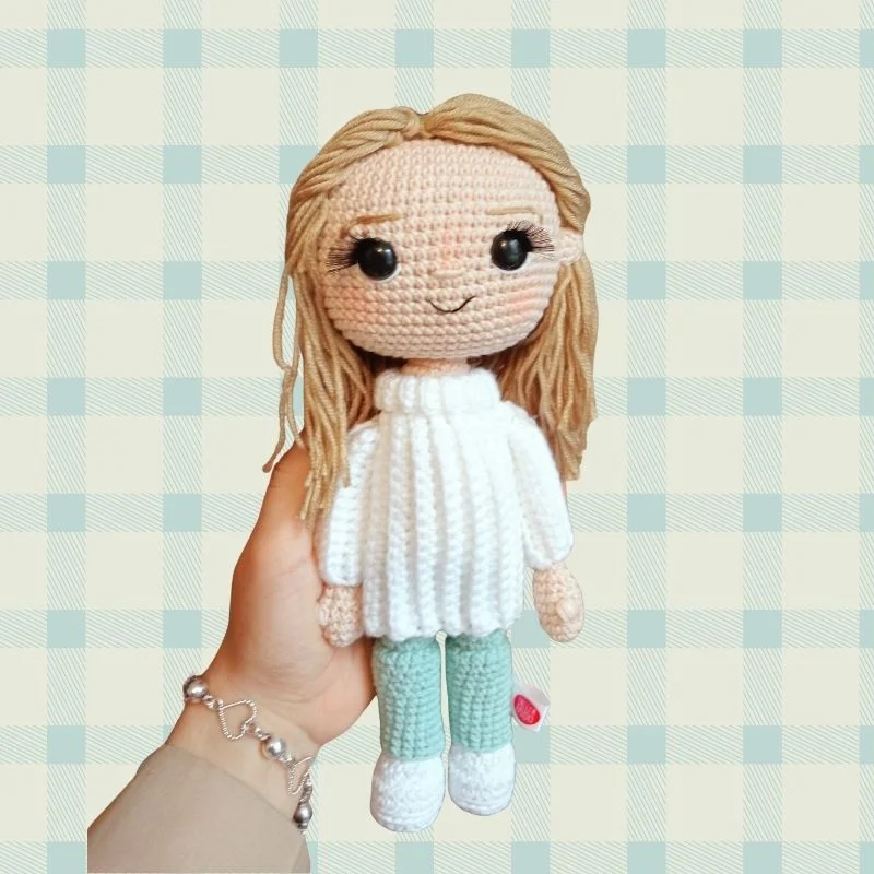 Personalizado 25 cm tipo de peluche 0 - Taller del Nudo - Amigurumis - Tejido a mano