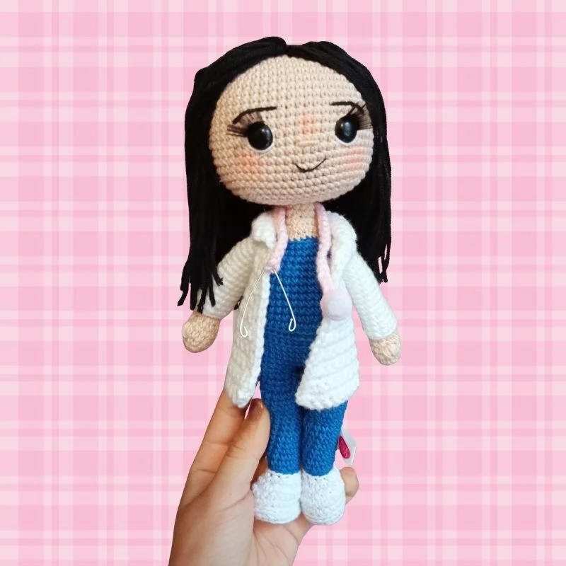Personalizado 25 cm tipo peluche 1 - Taller del Nudo - Amigurumis - Tejido a mano