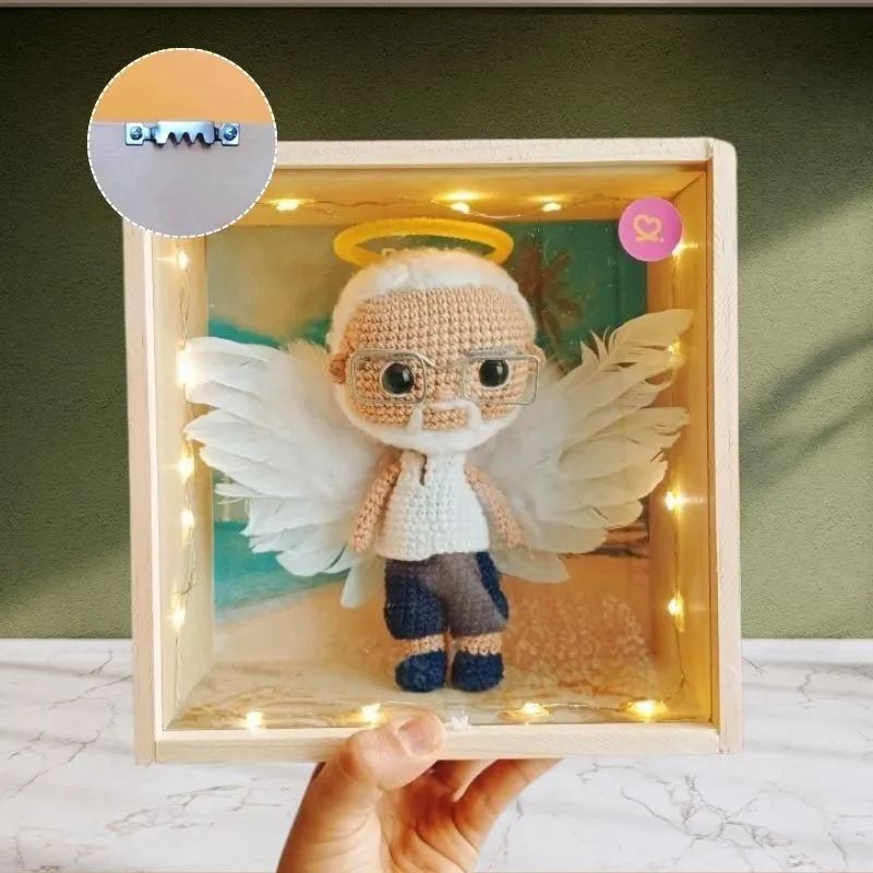 Retrato-Personalizado-1-Personaje - Taller del Nudo - Amigurumis - Tejido a mano