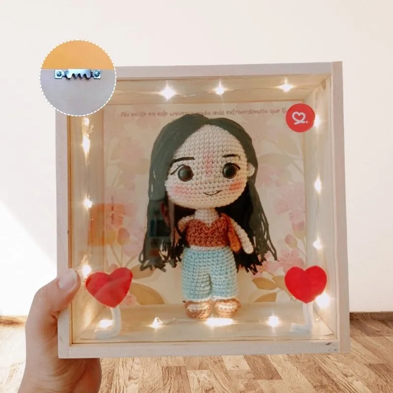 Retrato-Personalizado-4-Personaje - Taller del Nudo - Amigurumis - Tejido a mano