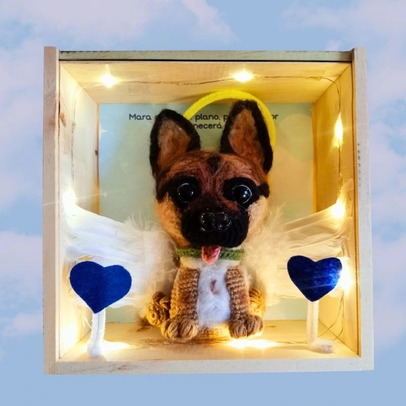 Retrato Personalizado de tu mascota 2 - Taller del Nudo - Amigurumis - Tejido a mano