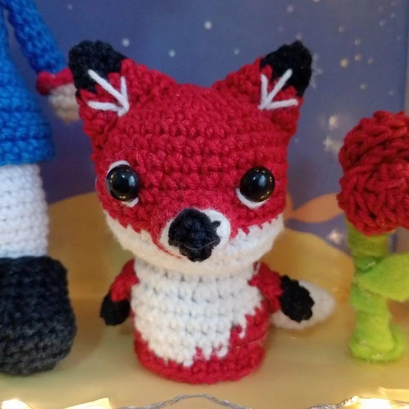 Retrato de Principito 3 - Taller del Nudo - Amigurumis - Tejido a mano